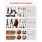 PVC Slat Wall Panel Modular Design Easy Install Adjustable Storage and Display Panel